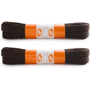 Flat Dress Shoelaces 2 Pair Pack - Made in the USA