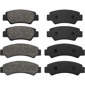 ZICOO Semi-metallic Front & Rear Brake Pads for CF MOTO CFORCE 1000 800 600, UFORCE 1000 800 600 500 ZFORCE 500 800 950 1000