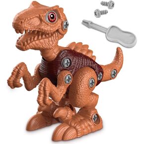 Laradola Dinosaur Toys for 3 4 5 6 7 8 Year Old Boys, Take Apart Dinosaur Toys for Kids 3-5 5-7 STEM Construction Building Kids Toys with Electric Drill, Dinosaur Toy Party Birthday Gifts Boys Girls