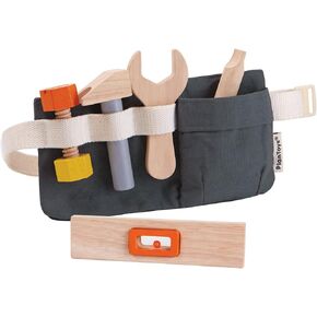 حزام أدوات اللعب التظاهري من بلان تويز ومجموعة أدوات خشبية (3485) | مصنوعة بشكل مستدام من الخشب المطاطي والدهانات والأصباغ غير السامة in Kuwait