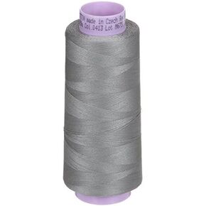 Mettler Silk-Finish Cotton Thread, 2000 yd/1829m, Titan Gray