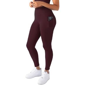 YITTY Active Women's Ultraluxe High-Waist Pocket Legging, Athleisure, 4-Way-Stretch