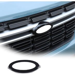 for Ford Maverick 2022-2024 Front Rear Tailgate Emblem Sticker Frame Trim Emblem Decoration Cover Logo Emblem for Maverick Accessories (Matte black)