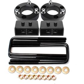 3'' Front and 2'' Rear Leveling Lift Kit Compatible for 2004-2019 Ford F150 2WD 4WD Will Rise Your F150 Front 3'' and Rear 2''