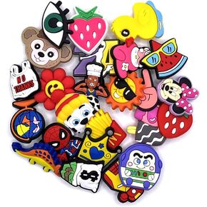 REDHARE 25/50 pcs Shoe Charms for Clog Shoe Decoration,Fashionable Decorative Accessories for Crocs,Halloween skeleton Shoe Charms for Men Women Garden Shoes Accessories，suitable for children, boys, girls and adult party favors