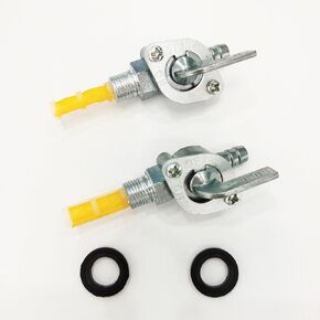 2 pcs Gas Tank Frame Valve Petcock 10x1.5mm (for CDH 3.4L Felt Faker Gas Frame) - Gas tank built in frame petcock