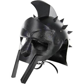 THOR INSTRUMENTS Maximus Roman Gladiator Blackened 18g Helmet Rustic Vintage Home Decor Gifts