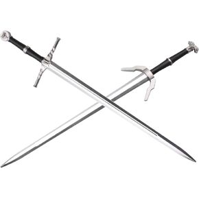 41" Fantasy Medieval Snakes and Wolf Two Hand Foam Hunting Cosplay Sword Warriors Knights Costume LARP Blade Collection