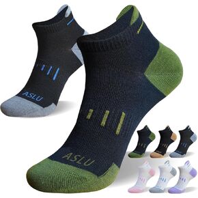 جوارب رياضية قابلة للتنفس، 6/12 زوجًا من جوارب الكاحل المبطنة للرجال والنساء بدون خياطة مقاس 10-13 in Kuwait