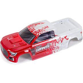 ARRMA 1/10 Painted Body, Red: Granite 4X4 BLX, ARA402306