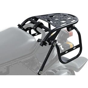 Xitomer Fit for Ruckus Luggage Rear Rack + Saddlebag Support Racks, Fit for Ruckus 50 Zoomer 2003-2024, Motorcycle Rack Motorcycle Rack Saddlebag Support Bars Pannier Racks
