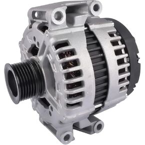 180A 12V CW Alternator Replacement for Mercedes CL550 CLK550 CLS550 E350 GL550 R350 GL450 ML450 S550 SLK350 2006-2018 6-Groove 0121715114 AL0844N