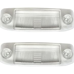 2Pcs Rear License Plate Light Lamp Cover Lens Housing Shell for Kia Sorento 2011-2013 Replace 925102P000 92510-2P000