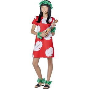Spirit Halloween Lilo and Stitch Kids Lilo Costume | Officially Licensed | Disney | Lilo Cosplay | TV and Movie Costume