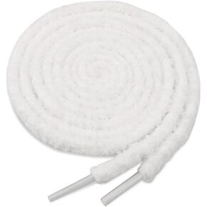 Puffy ShoeLaces Flat Fuzzy Shoe Laces For Sneakers Shoe Decoration
