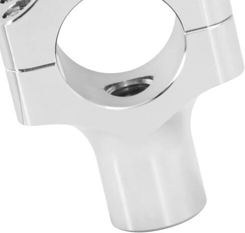 Motorcycle 1.25" Handlebar Riser Clamp Fit For Harley Softail Sportster XL Dyna Touring Road King (Black) in Saudi Arabia