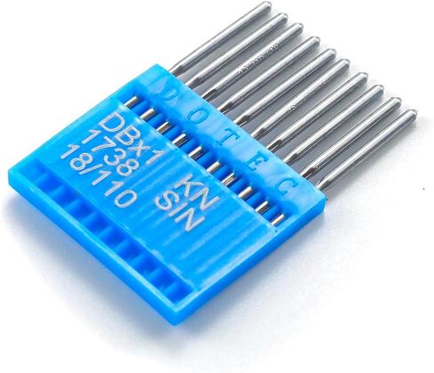 Blooy - DBX1 Standard Needles for Industrial Lockstitch Sewing Machines DB*1,16x257, 1738A (Pack of 100 PCS) (Size 14/90) in Saudi Arabia