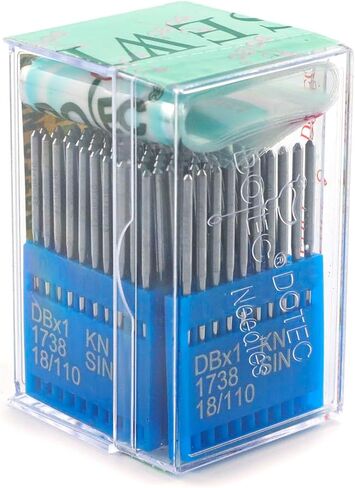 Blooy - DBX1 Standard Needles for Industrial Lockstitch Sewing Machines DB*1,16x257, 1738A (Pack of 100 PCS) (Size 14/90) in Saudi Arabia