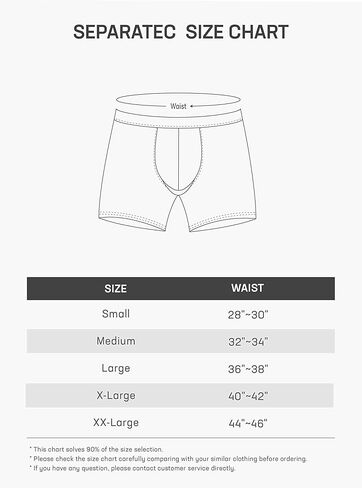 ملابس داخلية للرجال من Separatec ذات الحقيبة المزدوجة، ملابس داخلية شبكية نشطة وأداء رائع، سراويل داخلية طويلة من 3 قطع in Kuwait