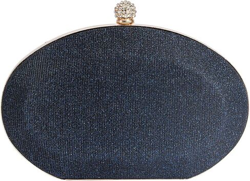 Evening Bags For Women Pleated Glitter Rhinestone Brooch Clutch Purse With Detachable Chain Strap in Saudi Arabia