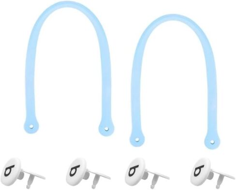 الأشرطة البديلة لحقيبة S/M Bog، مقابض بديلة مع 4 أزرار كبس بديلة لحقيبة الشاطئ المطاطية، استبدال حزام حقيبة EVA، طقم إصلاح حقيبة الشاطئ Bogg (أزرق فاتح) in Kuwait