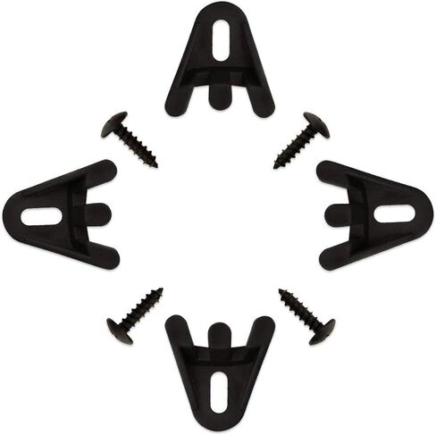 BLAZOR 10 inch Speaker Grill, Blck Subwoofer Metal Steel Mesh Speaker Cover, Waffle Protector Guard, Decorative Car Audio Grille with 4 pcs Grills Clamps and Screws (10 inch) in Kuwait