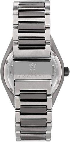 ساعة مازيراتي للرجال Triconic R8823139003 فضية اللون من الستانلس ستيل، ساعة يد ويند عصرية in Kuwait