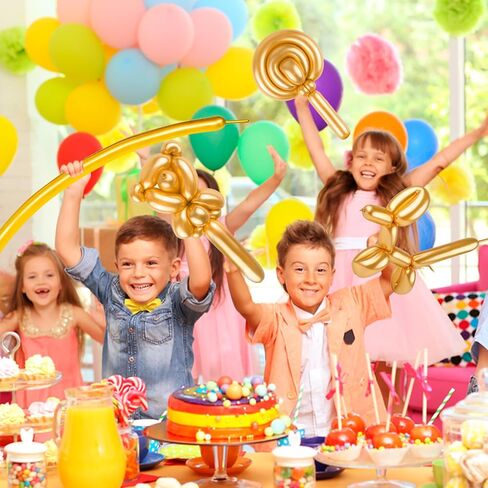 100pcs 260Q Mixed color Long Balloons DIY Animal Modeling Balloons Thickening Latex Twisting Balloons for tying balloons garland and Birthday Wedding Christmas Festival Party Decoration. in Saudi Arabia