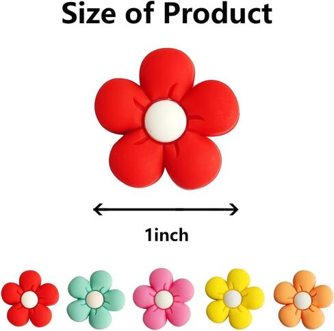 10 قطع من سدادات إبرة الحياكة - 5 قطع من واقيات نقاط إبرة الزهور الملونة - سدادات غرز من السيليكون، ملحقات الحياكة، هدايا الحياكة in Kuwait