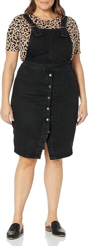 City Chic Women's Apparel Women's Casual Midi Pinafore in Saudi Arabia