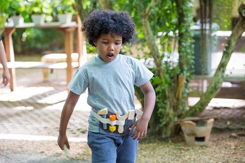 حزام أدوات اللعب التظاهري من بلان تويز ومجموعة أدوات خشبية (3485) | مصنوعة بشكل مستدام من الخشب المطاطي والدهانات والأصباغ غير السامة in Kuwait