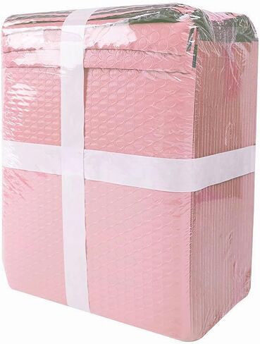 50 حزمة من رسائل البريد الفقاعية - مغلفات شحن مقاس 6 × 9 بوصة - أكياس تغليف مقاومة للماء وأظرف مبطنة للأعمال الصغيرة والمجوهرات ومستلزمات المكياج - ختم ذاتي غير شفاف (أزرق مخضر، 6 × 9 بوصة (#0)) in Kuwait