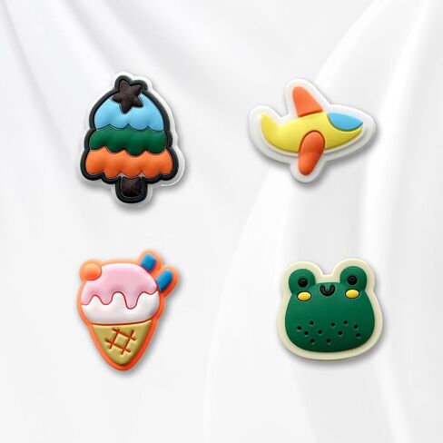 Dinosaurs Sea Animals Cars Teeth Penguin Sloth Flamingos Plants Shoe Charms Fit for Croc Clog Sandals Decoration, Fruit Food Airplanes Shoe Charms for Party Favor in Saudi Arabia