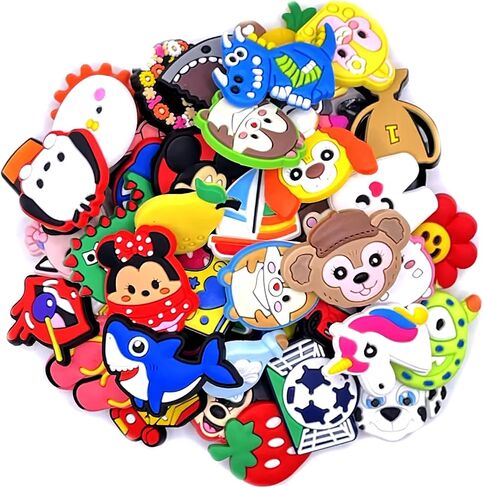 REDHARE 25/50 pcs Shoe Charms for Clog Shoe Decoration,Fashionable Decorative Accessories for Crocs,Halloween skeleton Shoe Charms for Men Women Garden Shoes Accessories，suitable for children, boys, girls and adult party favors in Saudi Arabia