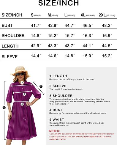 Women's Autumn Collar V Neck Long Sleeve Extra Long A-Line Dress 2024 Elegant Pleated Skirt Fashion Dress in Kuwait