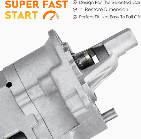 Starter for Chrysler Grand Voyager 2000, Town & Country 1999-2004, Voyager 2000-2003, Dodge Caravan & Grand Caravan 1999-2004, Plymouth Grand Voyager & Voyager 1999-2000, SND0270 410-52121 336-1721 in Saudi Arabia