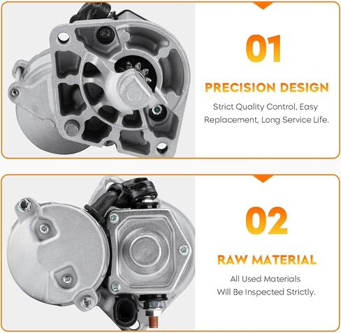 Starter for Chrysler Grand Voyager 2000, Town & Country 1999-2004, Voyager 2000-2003, Dodge Caravan & Grand Caravan 1999-2004, Plymouth Grand Voyager & Voyager 1999-2000, SND0270 410-52121 336-1721 in Saudi Arabia