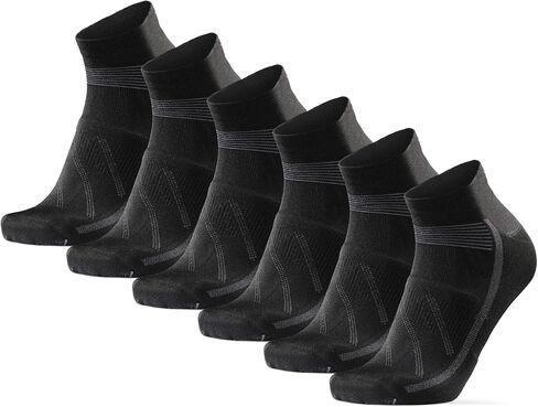 DANISH ENDURANCE Cycling Socks, Low-Cut, Breathable for Men & Women, 3-Pack in Saudi Arabia