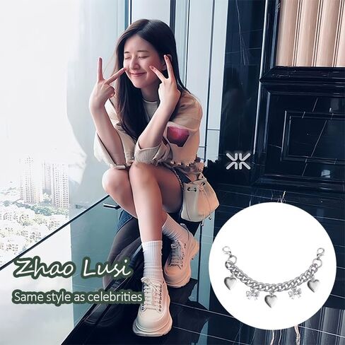 Shoelace Charms for Girls Women Cute Bow Hearts Shoe Charms for Sneakers Shoe Decorations Shoe Accessories for Sneakers in Saudi Arabia