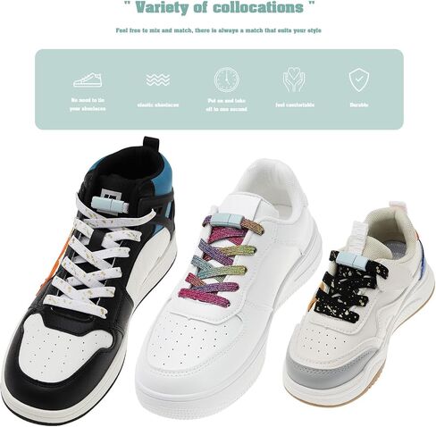 No Tie Shoelace Buckle Magnetic Tieless Lazy Laces Lock Quick Release Clasp fits Casual Shoes Sneakers Boots Canvas in Saudi Arabia