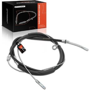A-Premium Rear Passenger Side Parking Brake Cable Assembly Compatible with Ford & Lincoln Models: F-150 F150 2006-2008, Mark LT 2007-2008 - Replace# 8L3Z2A635LA, 6L3Z2A635EA