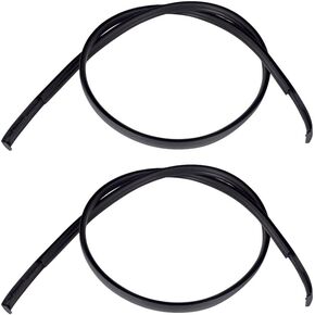 2Pcs Roof Drip Side Finish Moulding Fits for 2014-2018 Toyota Yaris Hatchback 1.5L Replaces 755520D082 755510D132