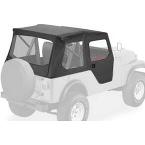 Bestop 5140501 Black Crush Tigertop for 1953-1975 M38A1/CJ5