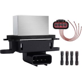 HVAC Blower Motor Resistor AC Blower Control Module kit Compatible with 2009-2014 F-150 & 2009-2017 Expedition & 2009-2017 Navigator Auto Temp Control ，Replace OE BL3Z-19E624-A YH-1829 1PCS