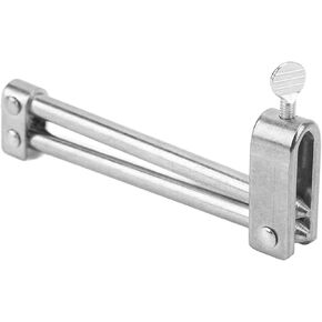 Hose Pinch Tool, Rustproof Bar Type Hose Clamp High Strength Universal Chrome Plated Stainless Steel for Fuel Radiator Heater Lines