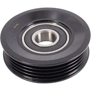 TRQ Serpentine Belt Idler Pulley Compatible with Acura Chrysler Dodge Honda Mazda Subaru