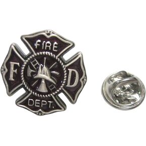 Fire Fighter Emblem Lapel Pin