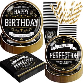 زينة حفلات عيد ميلاد الخنزير، 120 قطعة من لوازم الحفلات ذات طابع الخنزير، أدوات مائدة رائعة للاستعمال مرة واحدة تتضمن أطباق ورقية ومناديل وأكواب وقش | يخدم 24 in Kuwait