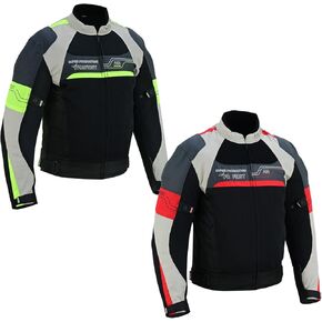 PROFIRST Motorbike Men’s Riding Jacket Motorcycle Summer Jacket for Men Jacket CE Armored Protection