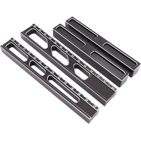 RC 4X Vehicle Measuring Tool RC Chassis Droop Gauge RC Car Ride Height Gauge RC Height Ruler Professional Universal with Scale Vehicle Measuring Tool for 1:10 Scale